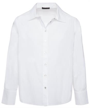 Giulia e Tu poplin blouse knoopjes achter