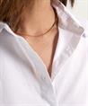 Giulia e Tu poplin stretch blouse