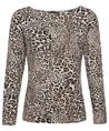 Giulia e Tu shirt all-over panterprint