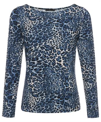Giulia e Tu shirt all-over panterprint