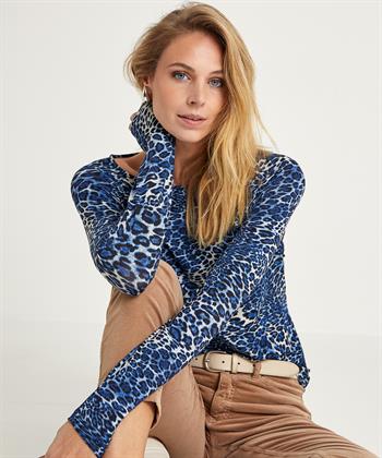 Giulia e Tu shirt all-over panterprint