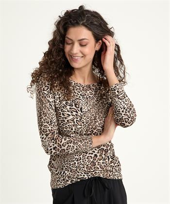 Giulia e Tu shirt all-over panterprint