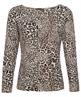 Giulia e Tu shirt all-over panterprint