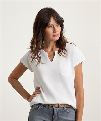 Giulia e Tu shirt kniphals zakje