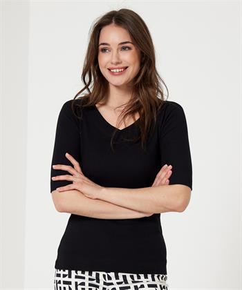 Giulia e Tu shirt met V-hals