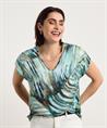 Giulia e Tu silky blouse print