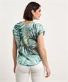 Giulia e Tu silky blouse print