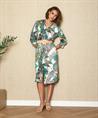 Giulia e Tu silky doorknoopjurk big paisley