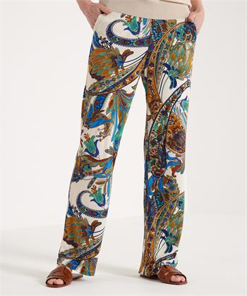 Giulia e Tu slinky palazzo broek big paisley