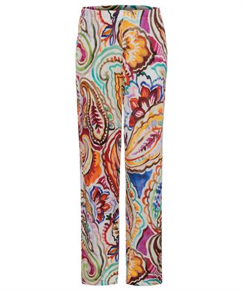 Giulia e Tu slinky palazzo broek maxi-paisley