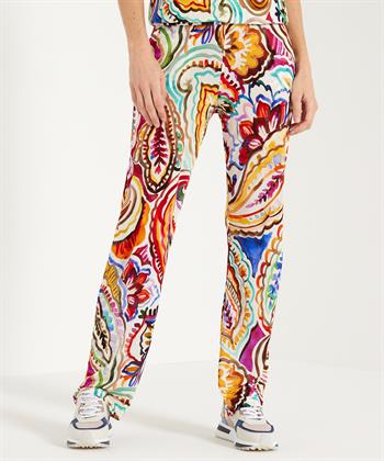 Giulia e Tu slinky palazzo broek maxi-paisley