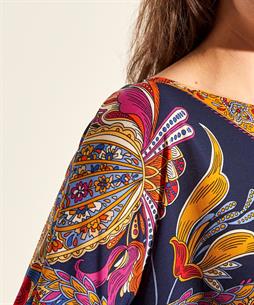 Giulia e Tu slinky top multicolor paisley