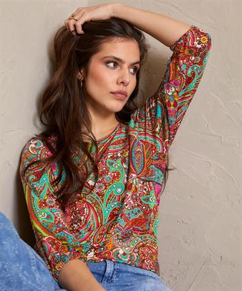 Giulia e Tu slinky top paisley