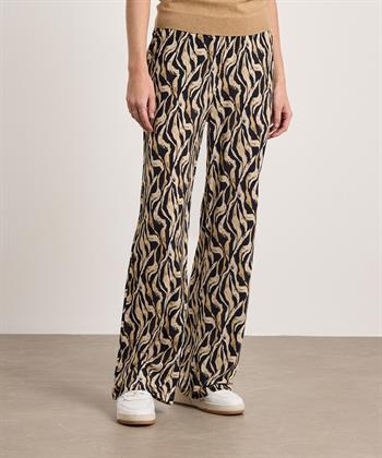 Giulia e Tu slinky wide leg broek blad