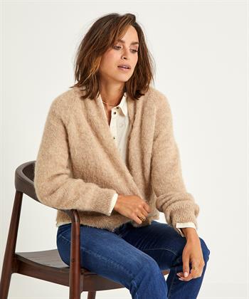 Giulia e Tu swagger vest kort alpaca mix