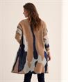 Giulia e Tu swagger vest mohairmix jacquard