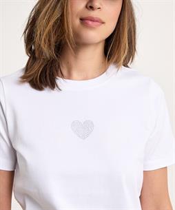 Giulia e Tu T-shirt strass hart