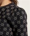 Giulia e Tu truitje lurex patroon
