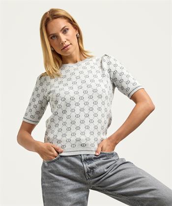 Giulia e Tu truitje lurex patroon