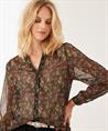 Giulia e Tu voile blouse all-overprint