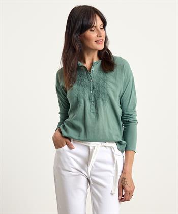 Hartford blouse shirt borduursel Turiafa