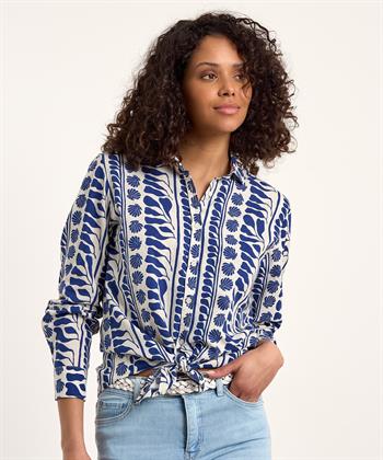 Hartford linnenmix blouse Corazon