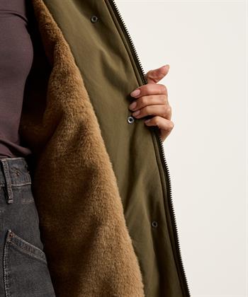 Hartford parka jas fun fur binnenkant Vader