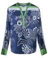Herzen's Angelegenheit zijde blouse bloemen