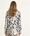 Herzen's Angelegenheit zijde blouse panterprint