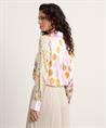 Herzen's Angelegenheit zijde blouse print