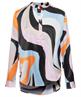 Herzen's Angelegenheit zijde blouse swirlprint