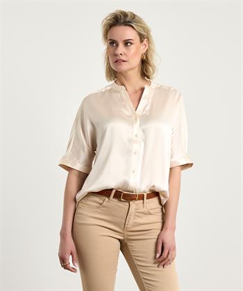 Herzen's Angelegenheit zijde blouse