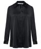 Herzen's Angelegenheit zijde lange blouse