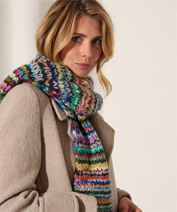 Inti sjaal alpaca multicolour Sol Bufanda