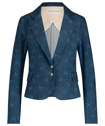 Jane Lushka blazer Atina travelstof