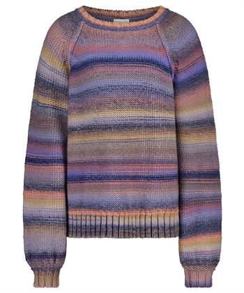 Jane Lushka oversized trui stripes wolmix