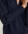 Japan TKY blouse travelstof met pofmouw Cyara