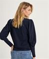 Japan TKY blouse travelstof met pofmouw Cyara