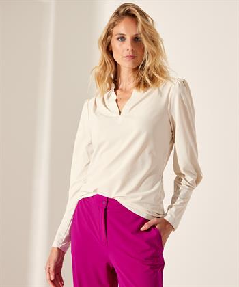 Japan TKY blouse travelstof schoudervulling Cyara