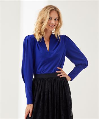 Japan TKY blouse travelstof schoudervulling Cyara