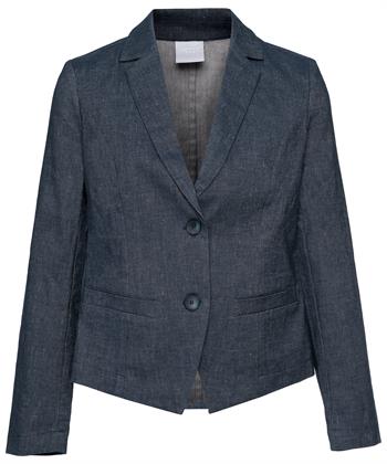 Japan TKY linnenmix denim blazer Yua