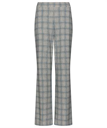 Japan TKY pull-on broek travelstof ruit Masami Dessin