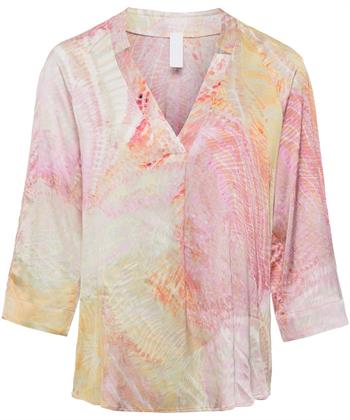 Japan TKY silky blouse met print Nima