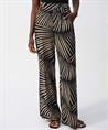 Joseph Ribkoff broek met split bladprint