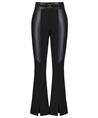 Joseph Ribkoff flared broek vegan leer details