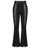 Joseph Ribkoff flared broek vegan leer details