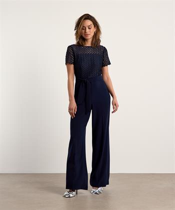 Joseph Ribkoff jumpsuit opengewerkt