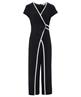 Joseph Ribkoff jumpsuit overslag contrastbies
