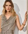 Joseph Ribkoff lurex top watervalhals