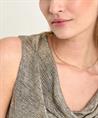 Joseph Ribkoff lurex top watervalhals